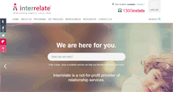 Desktop Screenshot of interrelate.org.au